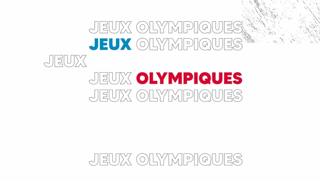 Vidéo en motion design - animation 2D - présentation du Basketball aux Jeux Olympiques de Paris 2024 - introduction jeux olympiques - Spered Production Rennes Bretagne - Lenaig Boudigou